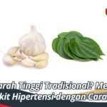 Obat Darah Tinggi Tradisional? Mengatasi Penyakit Hipertensi dengan Cara Alami