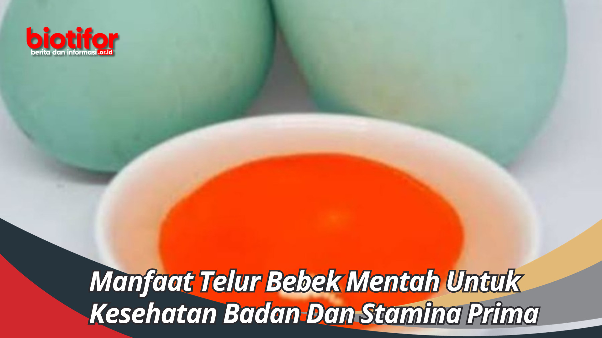 Manfaat Telur Bebek Mentah Untuk Kesehatan Badan Dan Stamina Prima