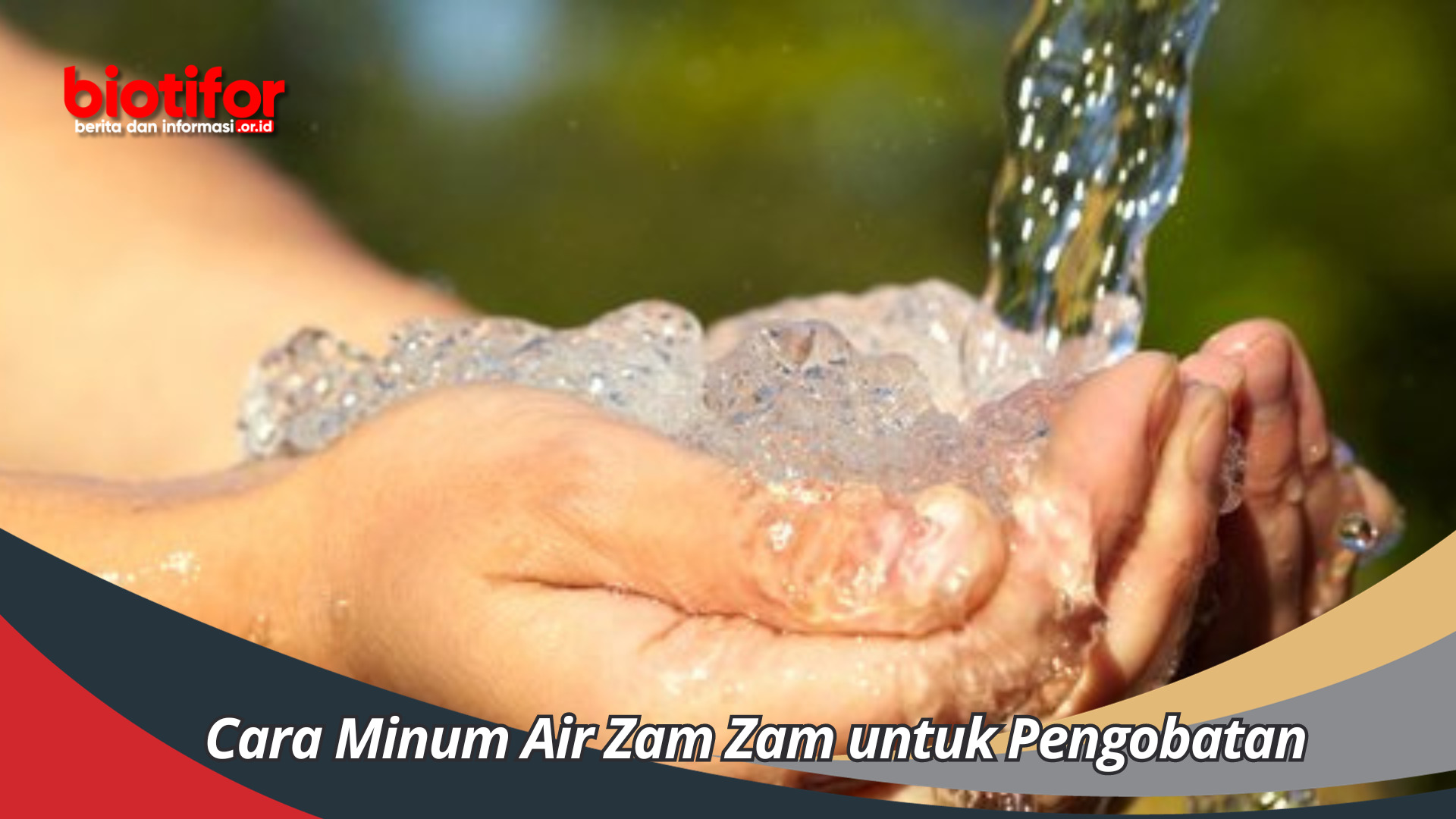 Cara Minum Air Zam Zam untuk Pengobatan
