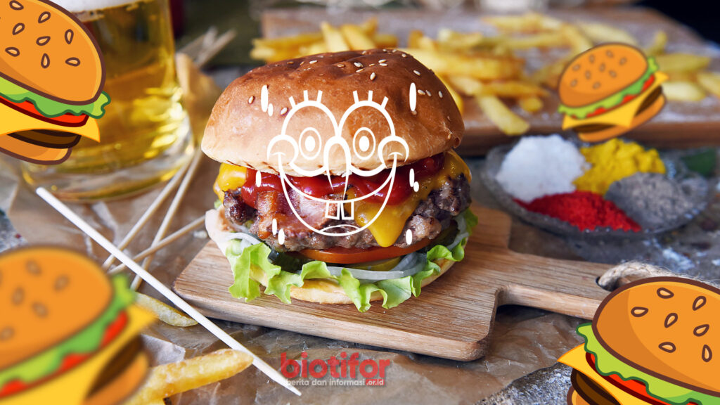 Resep Krabby Patty Spongebob Paling Dicari Enak & Mudah, Auto Bikin Ngiler!