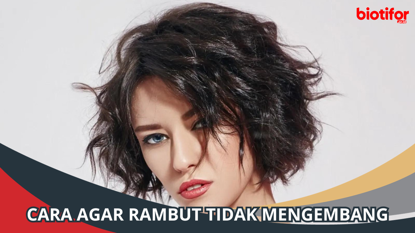Cara Agar Rambut Tidak Mengembang: Tips Rambut Lebih Tertata