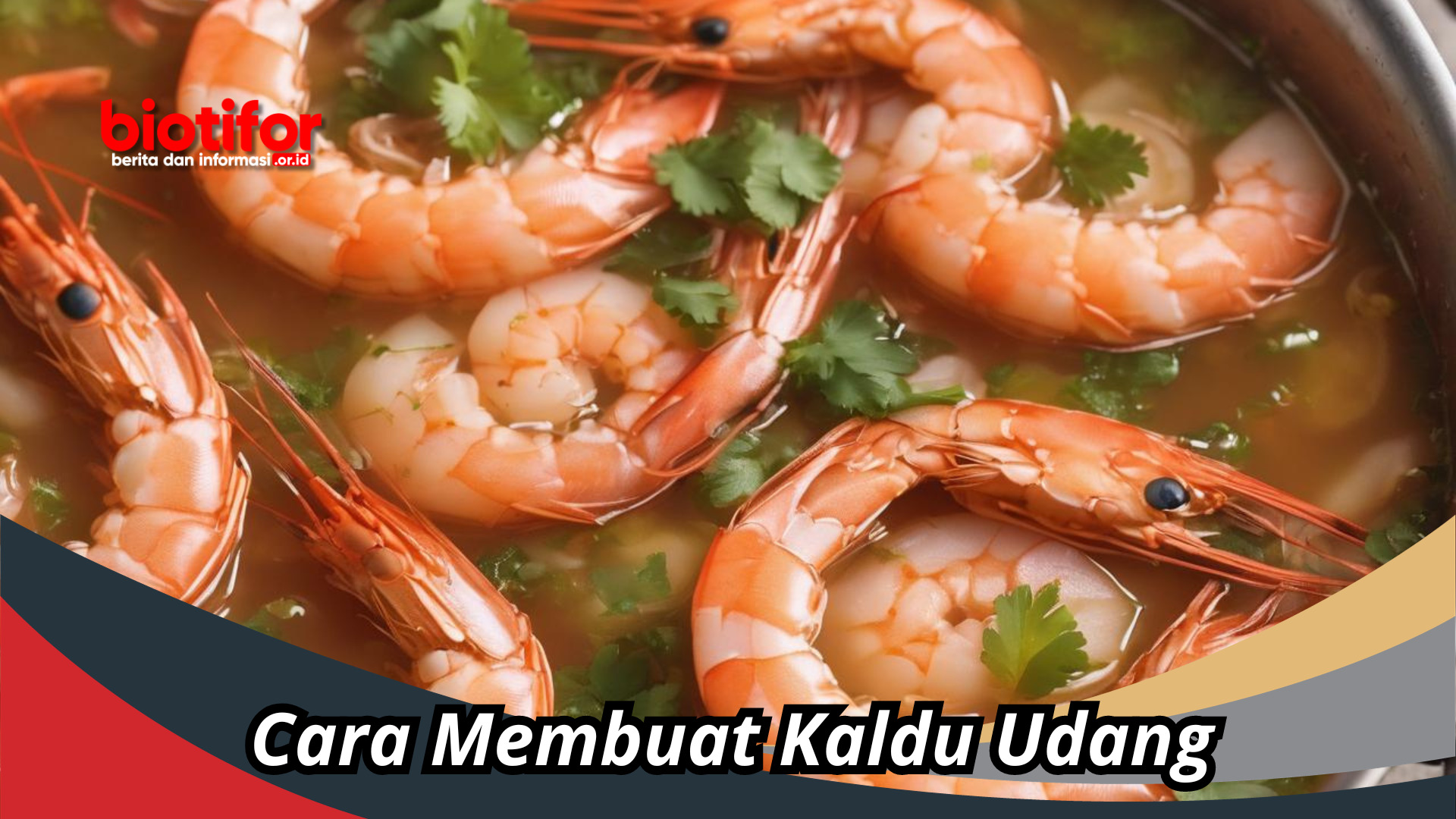 Cara Membuat Kaldu Udang