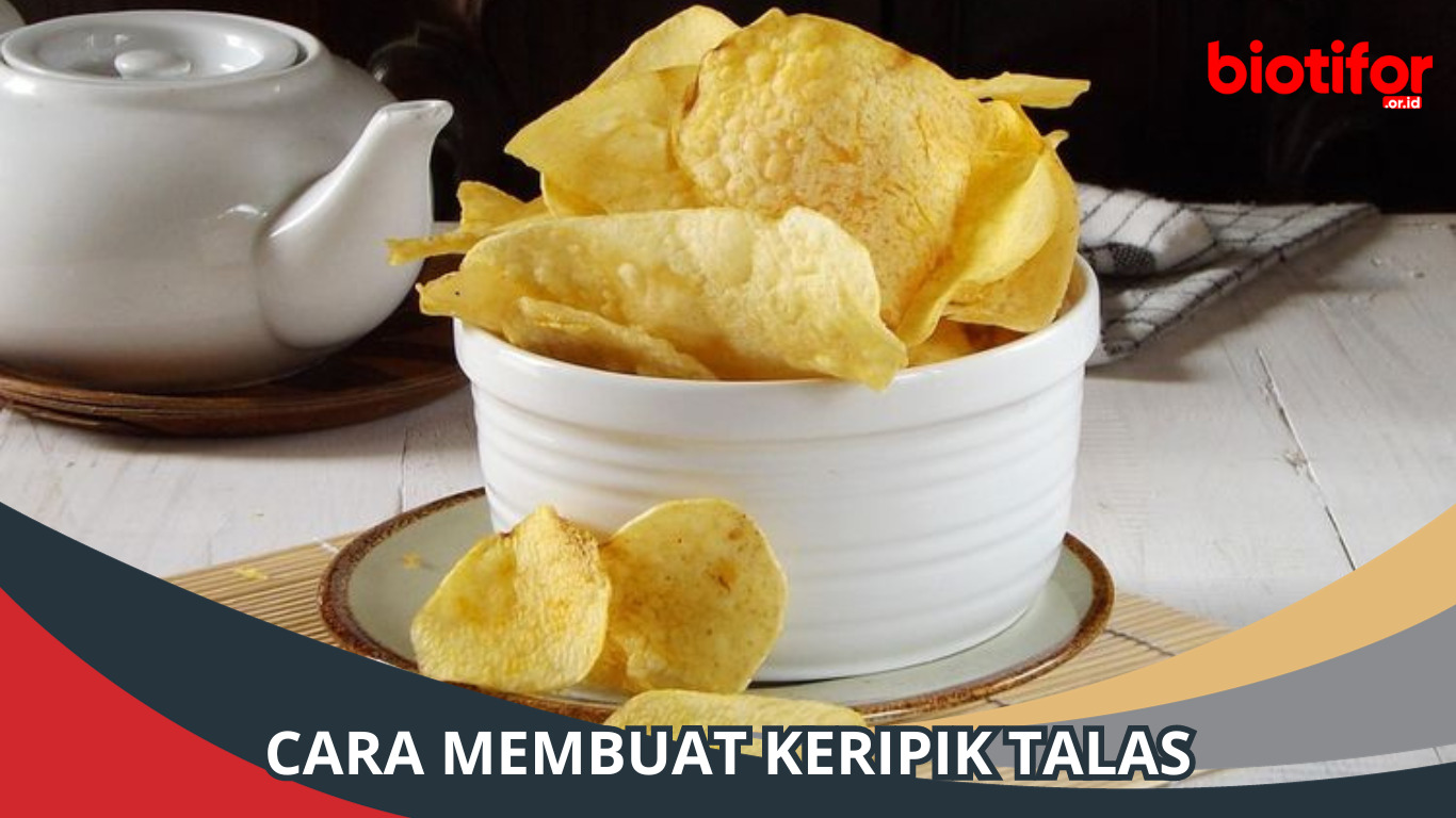 Cara Membuat Keripik Talas