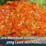 Cara Membuat Sambal Geprek yang Lezat