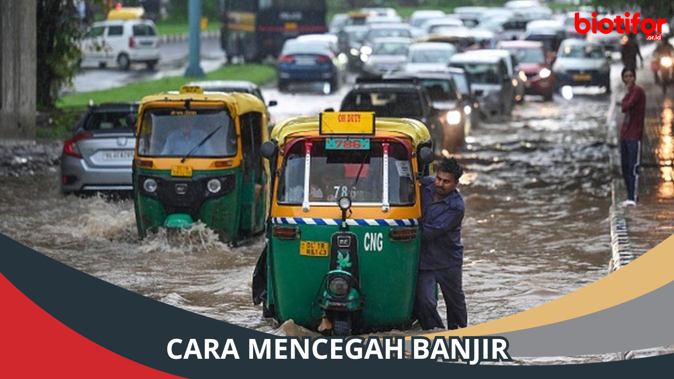 Cara Mencegah Banjir, Lakukan ini Sebelum Musim Hujan!