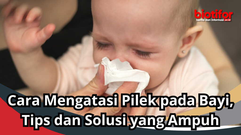 Cara Mengatasi Pilek pada Bayi, Tips dan Solusi yang Ampuh Biotifor
