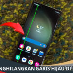 Cara Menghilangkan Garis Hijau di Layar HP