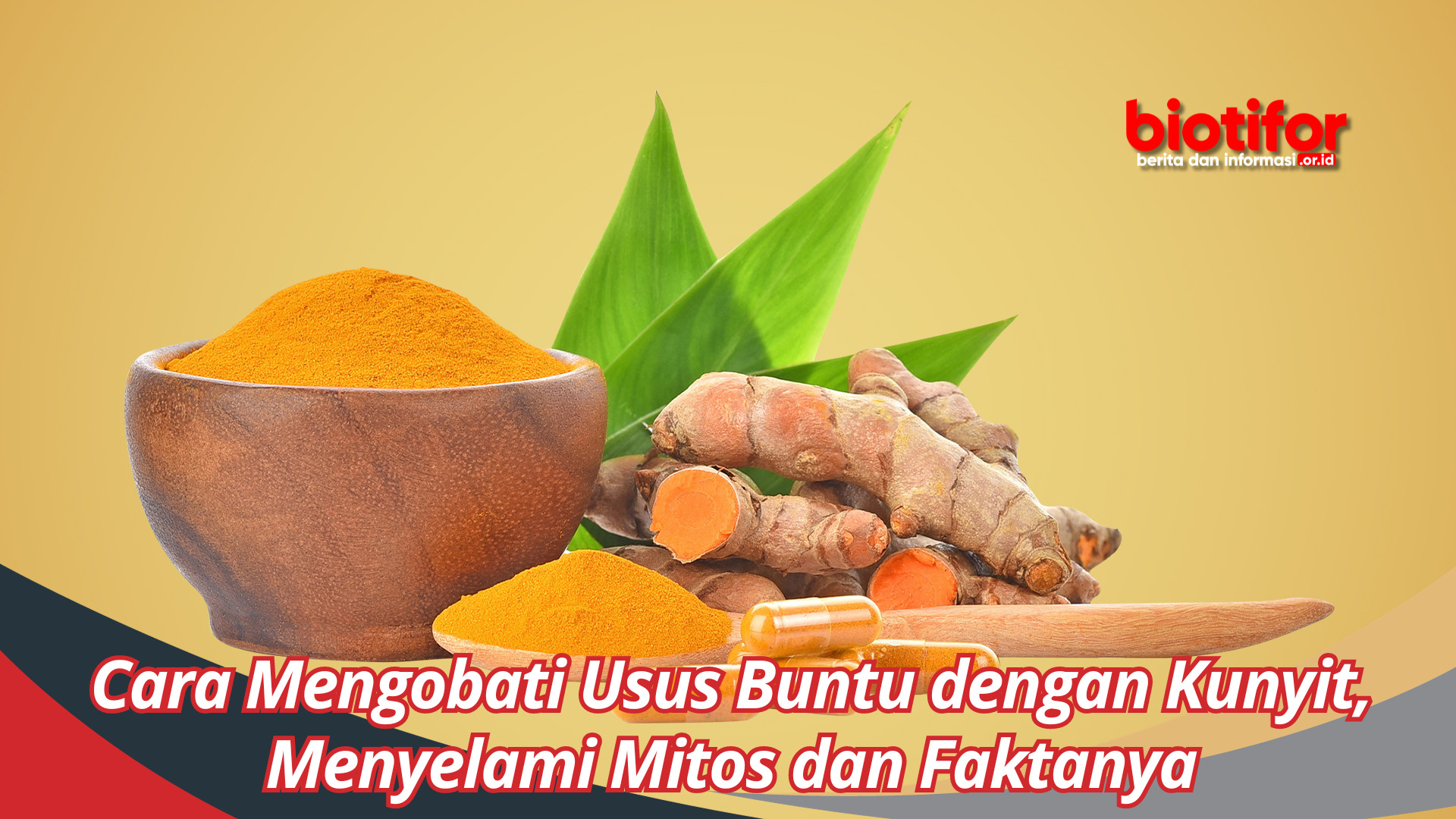 Cara Mengobati Usus Buntu dengan Kunyit, Menyelami Mitos dan Faktanya