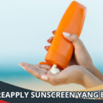 Cara Reapply Sunscreen