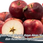 Manfaat Apel Merah: Kaya Akan Nutrisi dan Kesehatan Optimal