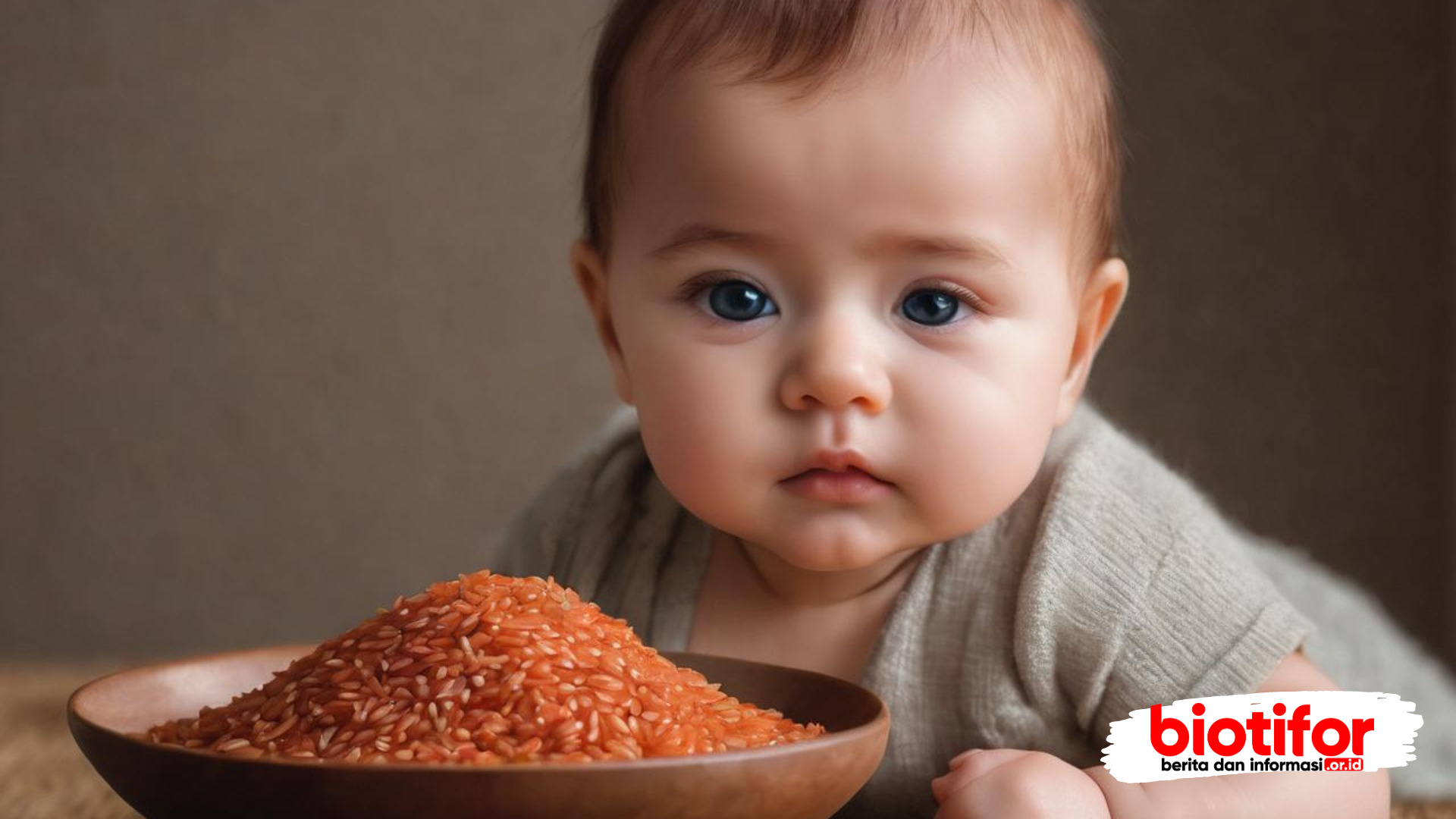 manfaat beras merah untuk bayi