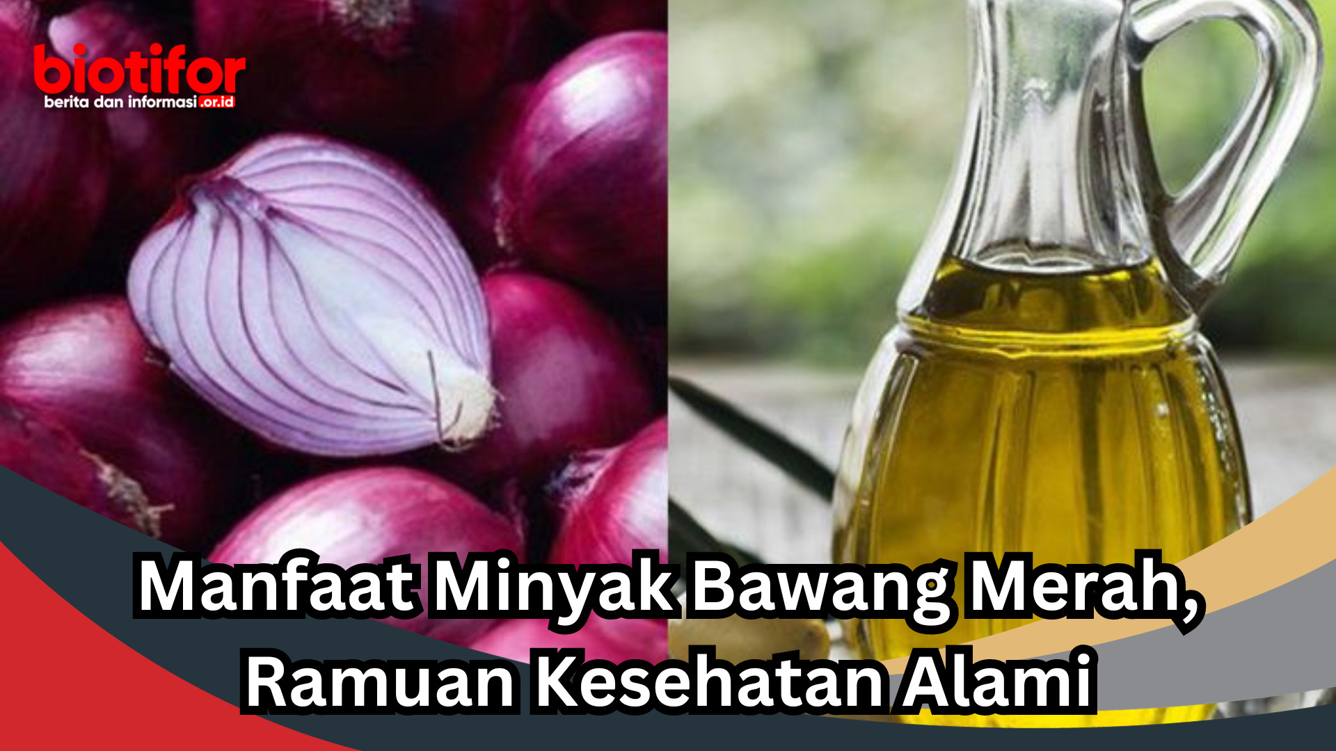 Manfaat Minyak Bawang Merah