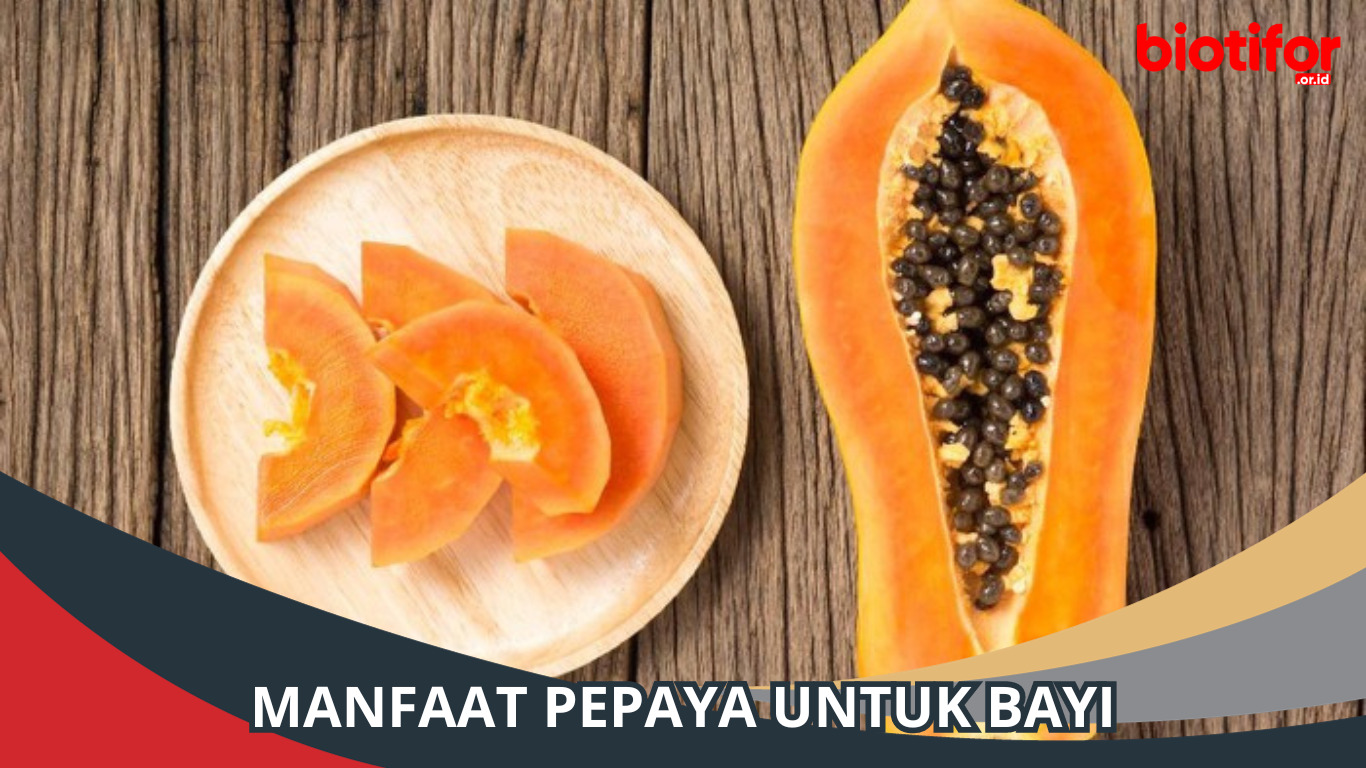 Manfaat Pepaya untuk Bayi: Pilihan Nutrisi Sehat yang Lezat