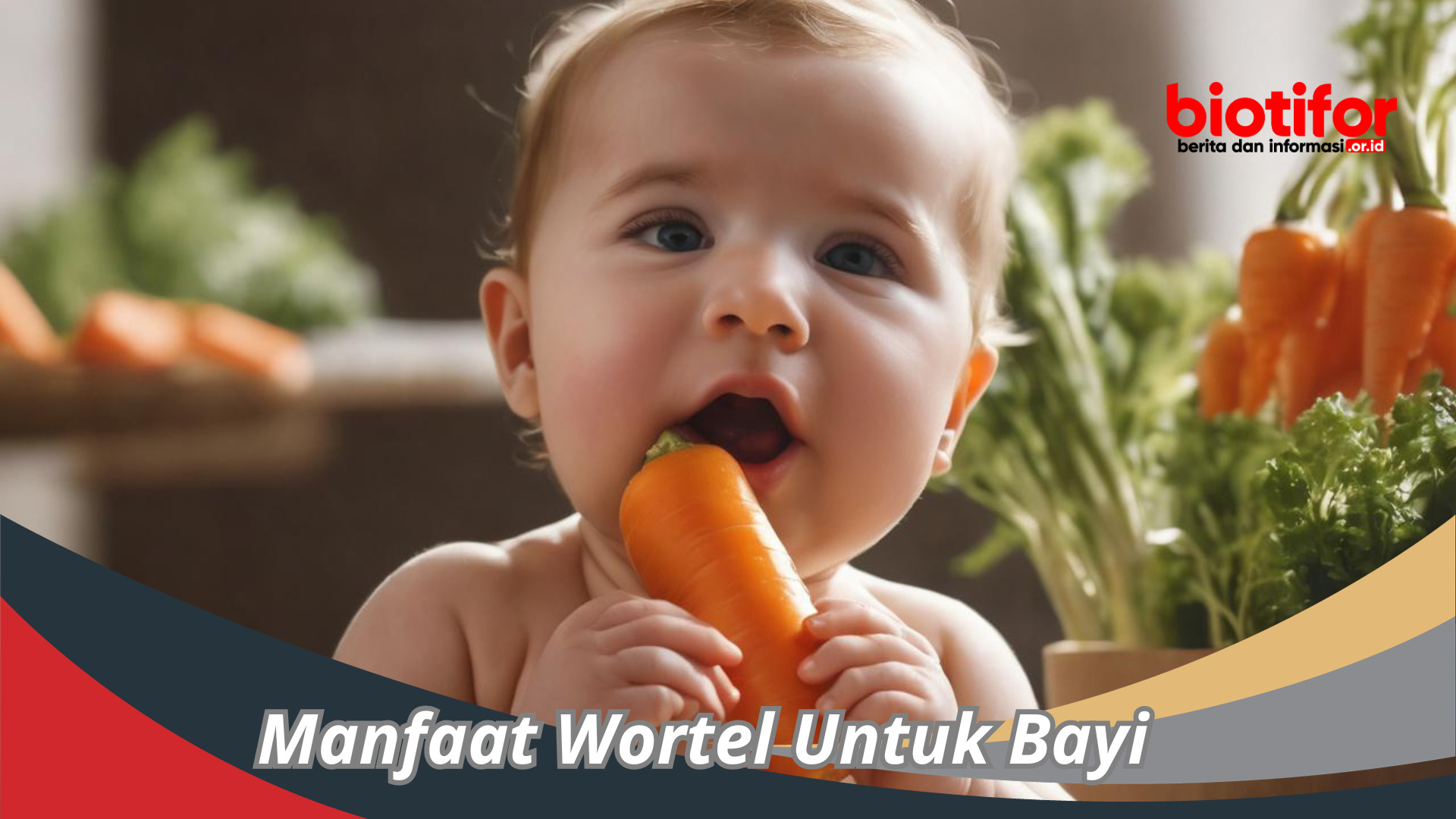 Manfaat Wortel Untuk Bayi : Pilihan Terbaik Untuk Pertumbuhan Bayi
