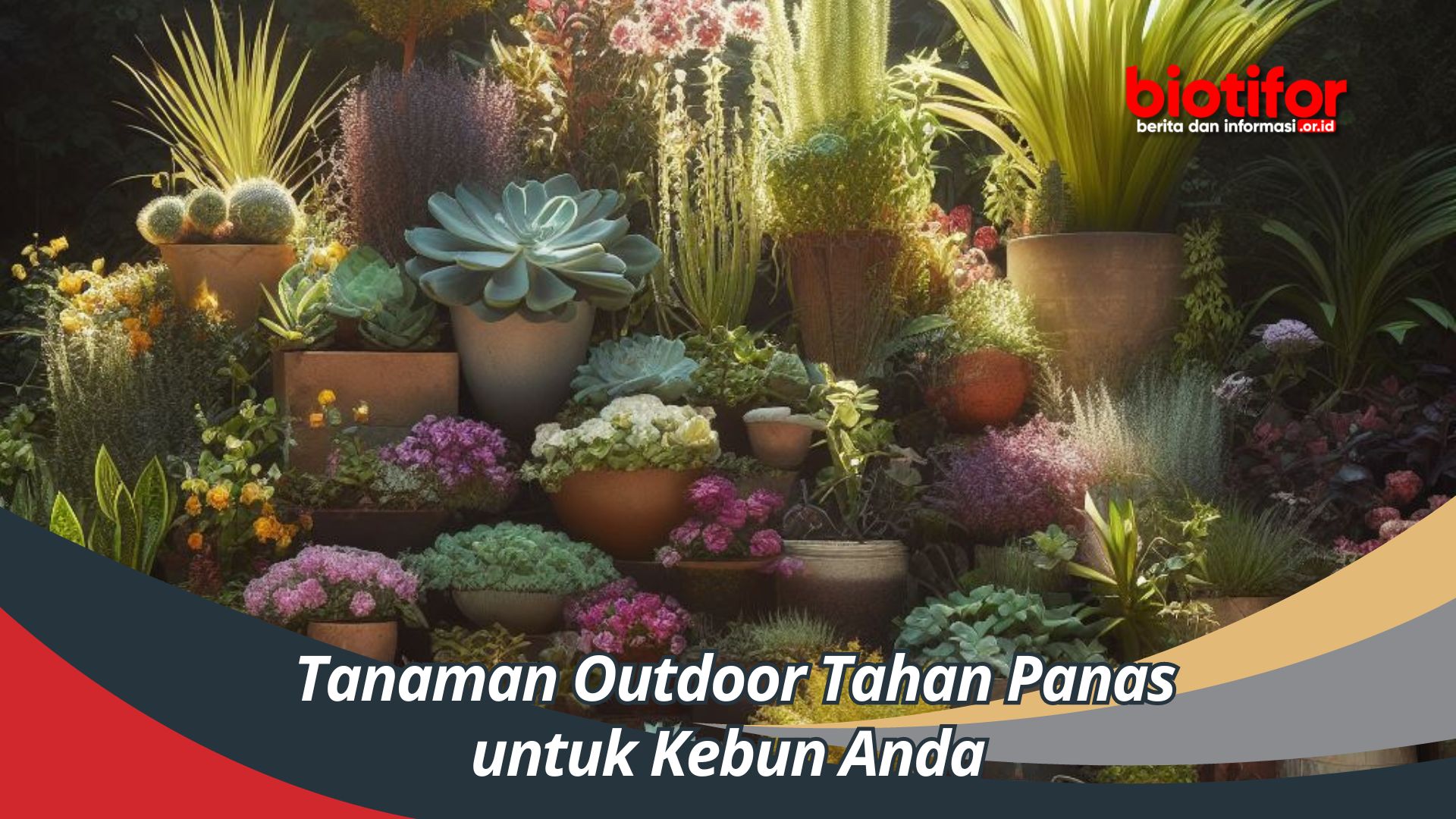 Tanaman Outdoor Tahan Panas untuk Kebun Anda