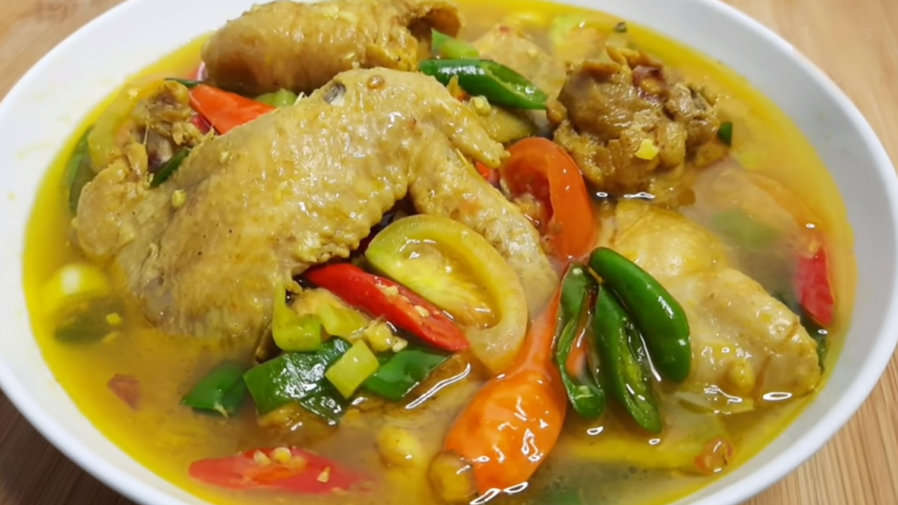 Cara Memasak Garang Asem Ayam 