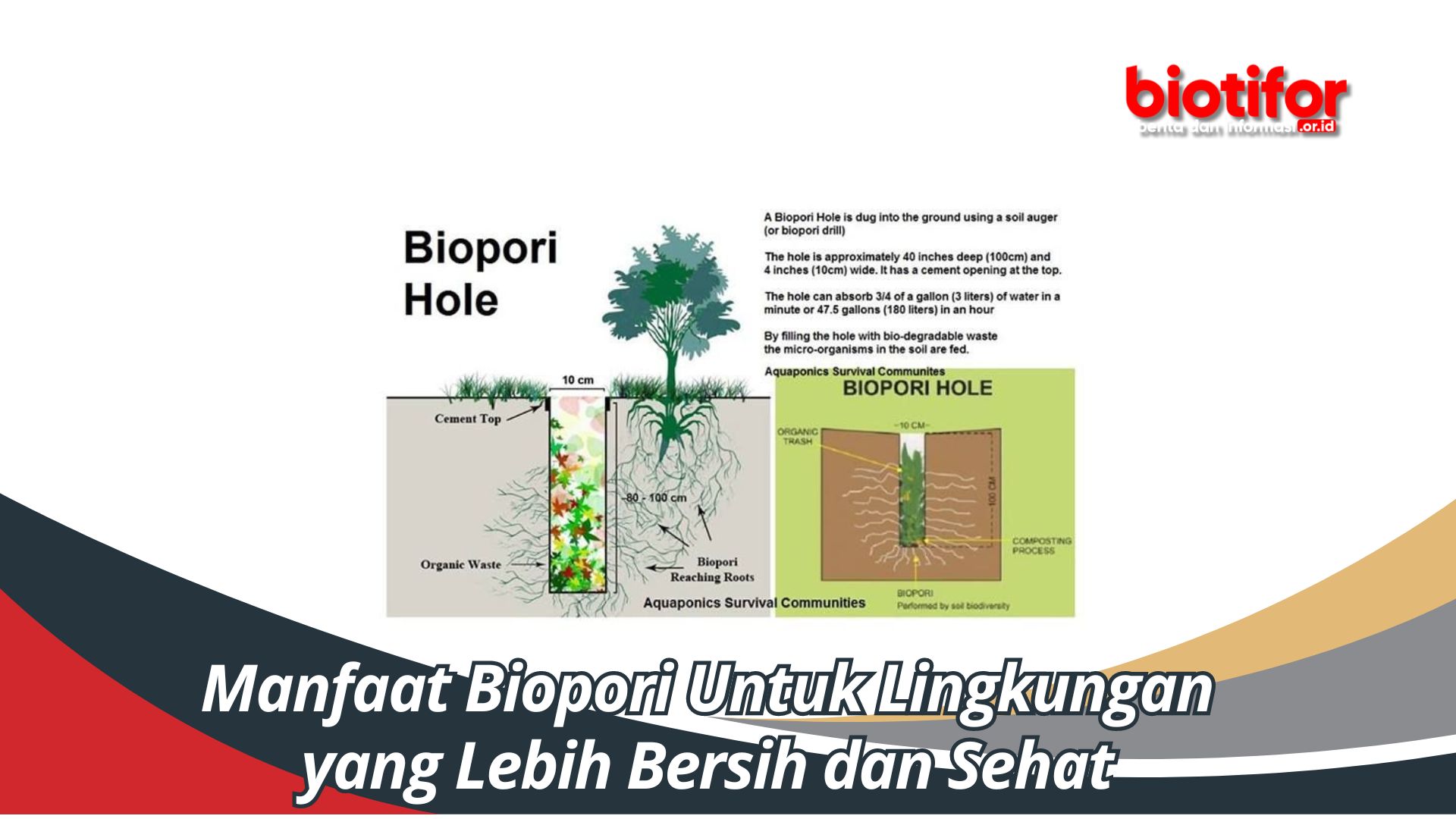 Manfaat Biopori Untuk Lingkungan yang Lebih Bersih dan Sehat